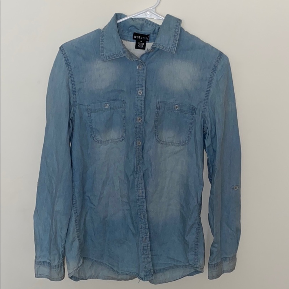 Wet Seal Button Down Medium